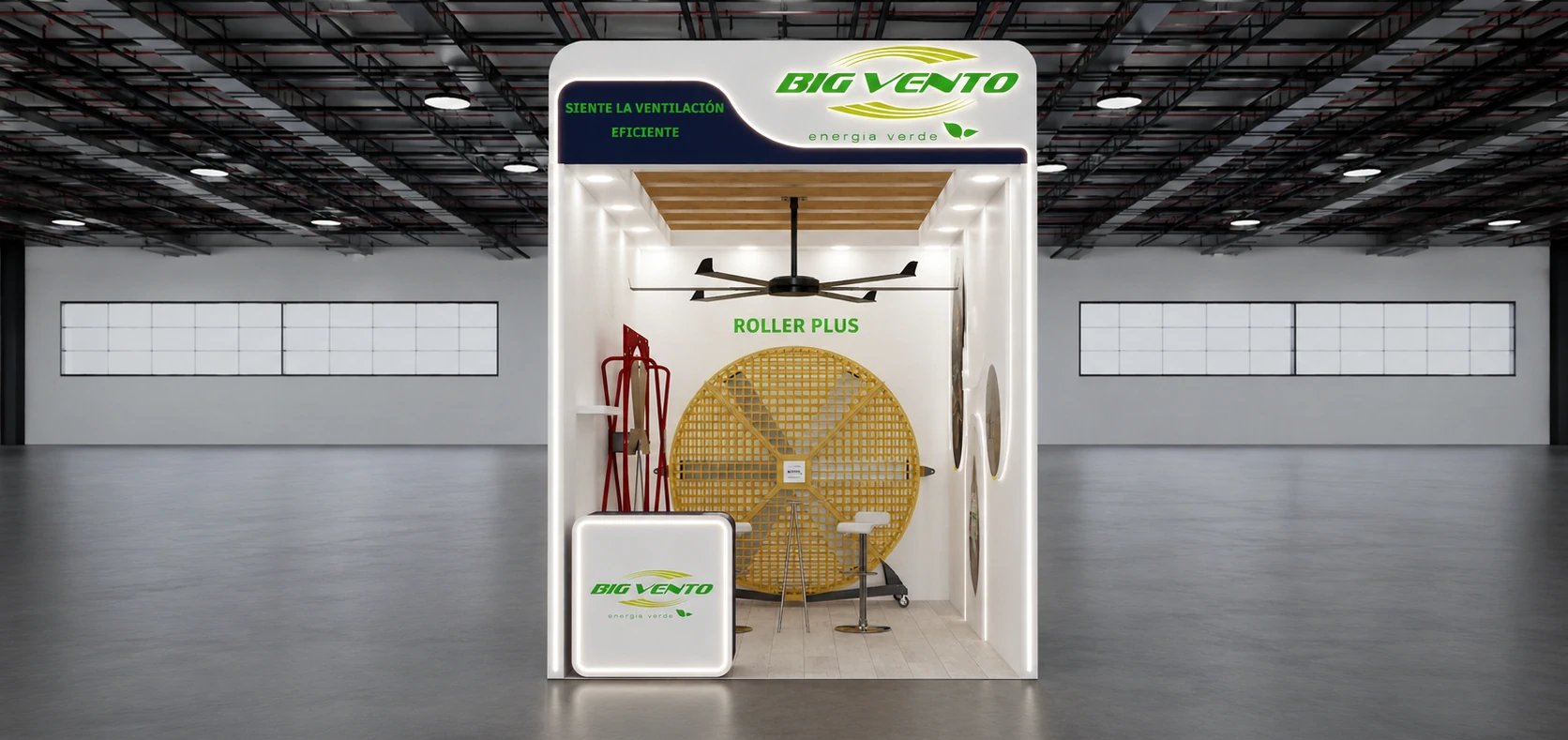 Stand de Big Vento en AHR Expo